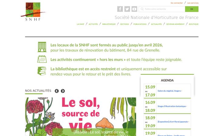 Screenshot of hortalia.org