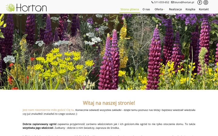 Screenshot of hortan.pl