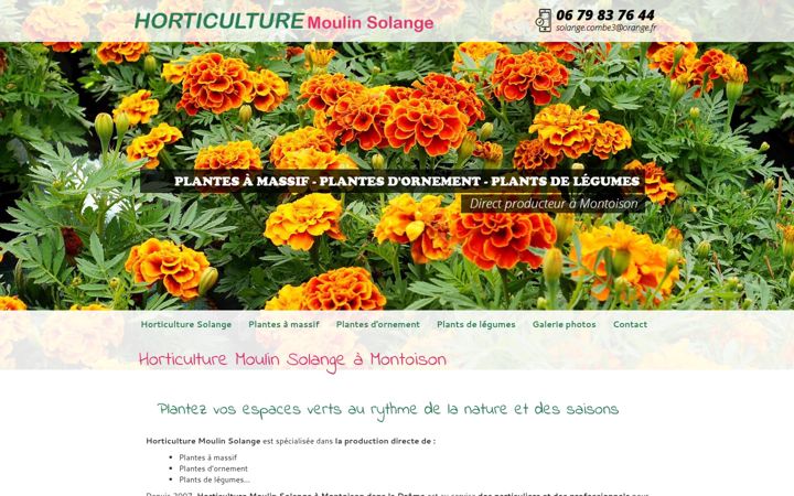 Screenshot of horticulture-solangemoulin.fr