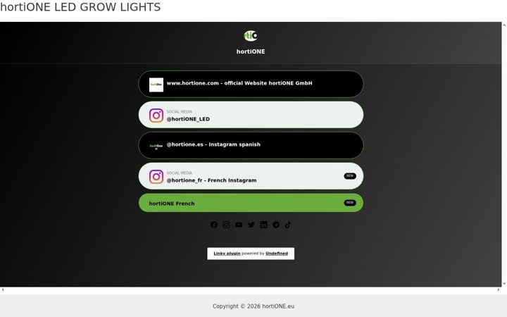 Screenshot of hortione.eu