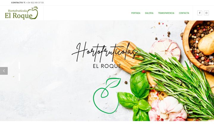 Screenshot of hortofruticolaselroque.es