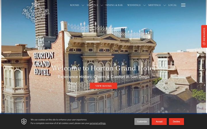 Screenshot of hortongrand.com