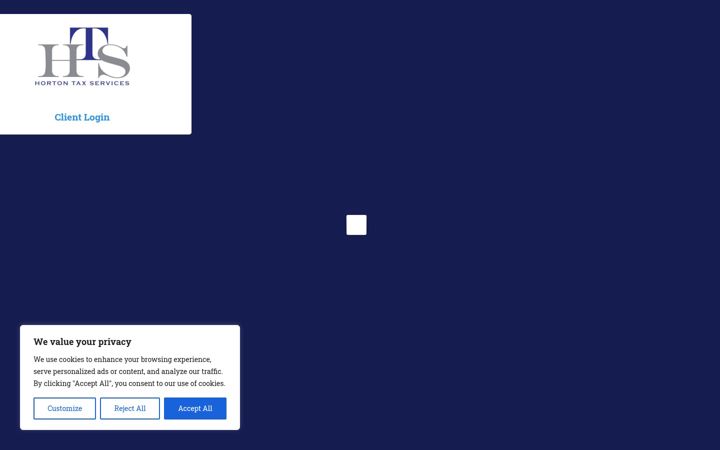 Screenshot of hortontaxservices.com