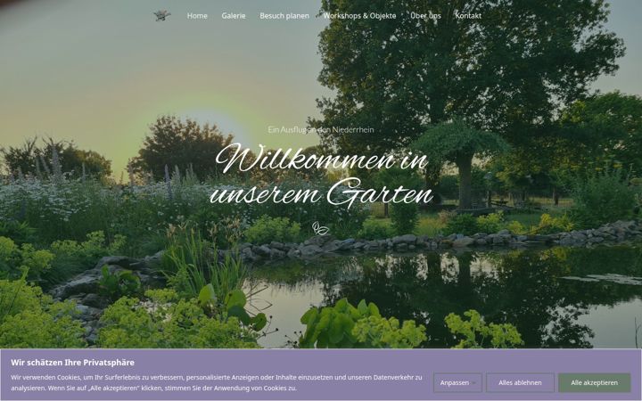 Screenshot of hortulus-praest.de