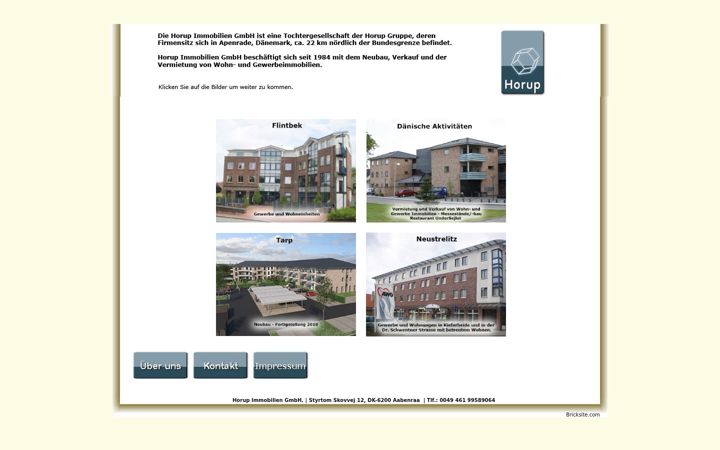Screenshot of horup.de