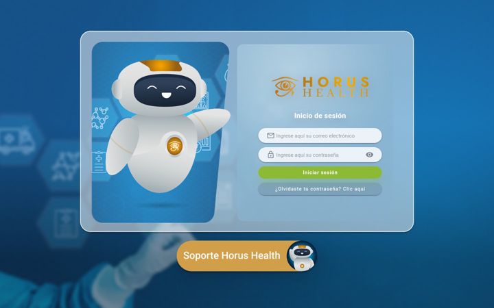 Screenshot of horus-health.com