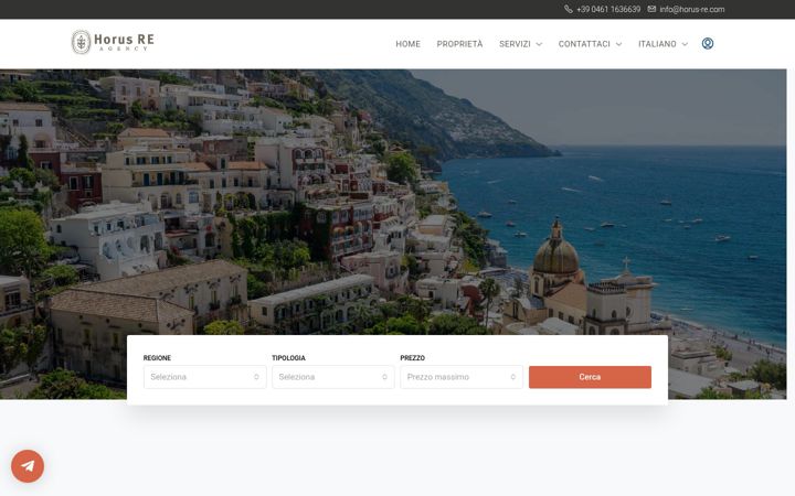 Screenshot of horusre.com