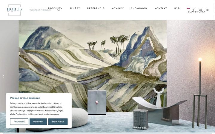 Screenshot of horustrade.cz