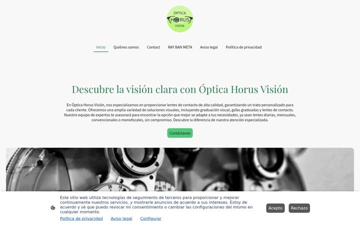 Screenshot of horusvision.es