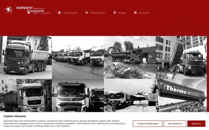 Screenshot of horvath-transporte.de