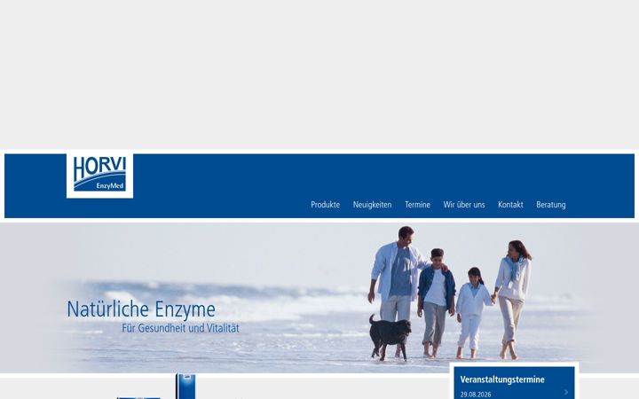 Screenshot of horvi.com