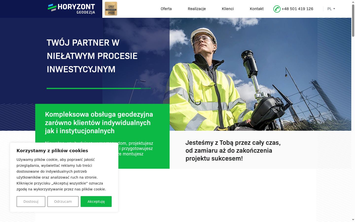 Képernyőkép a bármilyen interakció előtt megjelenő hozzájárulási bannerről