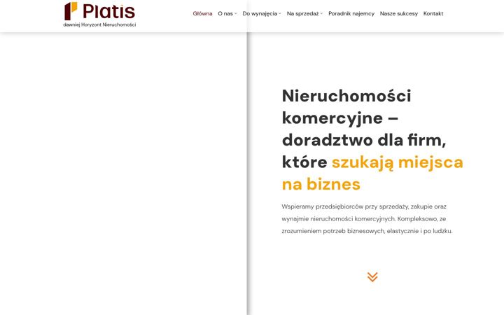 Screenshot of horyzontnieruchomosci.pl