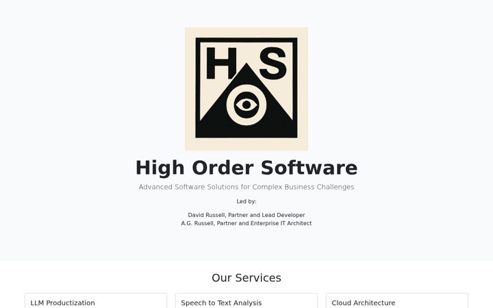 Screenshot of hos.net