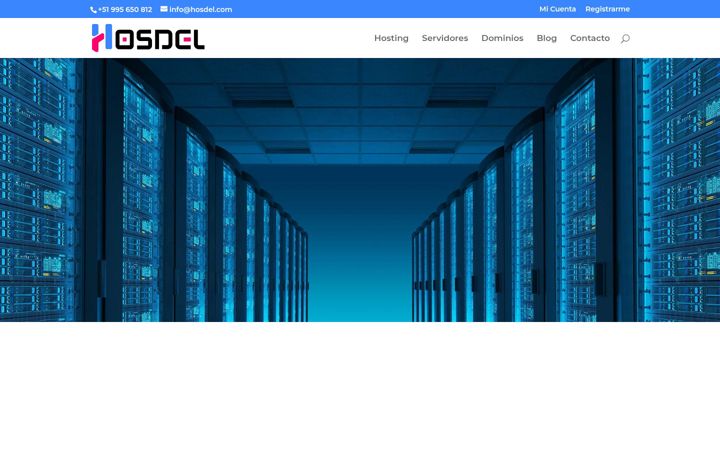 Screenshot of hosdel.com
