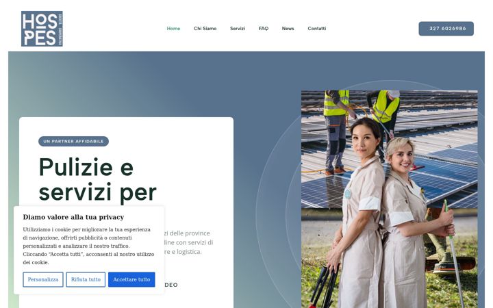 Screenshot of hospescoop.it
