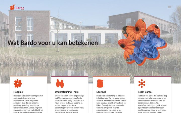 Screenshot of hospicebardo.nl