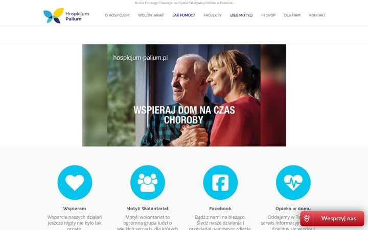 Screenshot of hospicjum-palium.pl