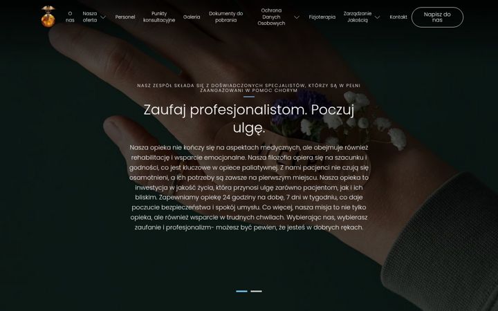 Screenshot of hospicjumbedkowo.pl