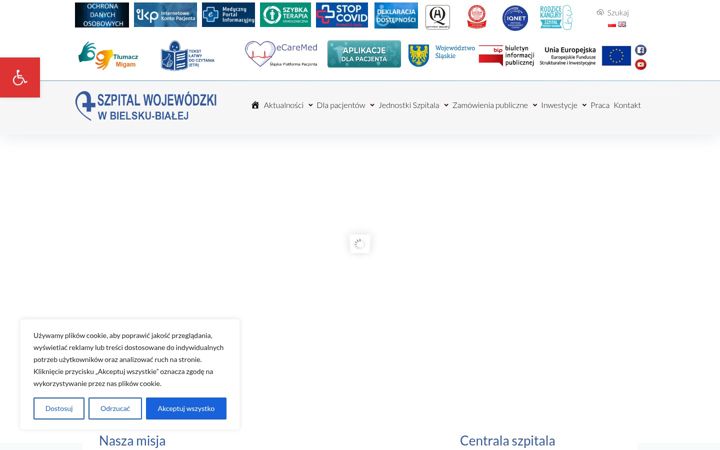 Screenshot of hospital.com.pl