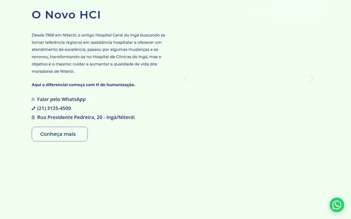 Screenshot of hospitaldeclinicasdoinga.com.br