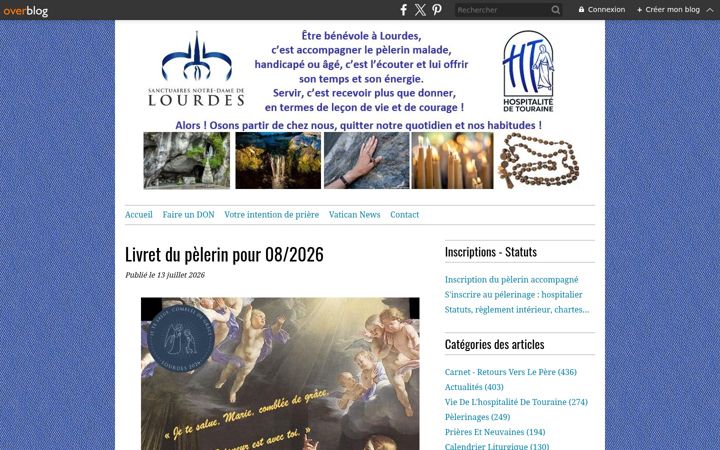 Screenshot of hospitalitedetouraine.org