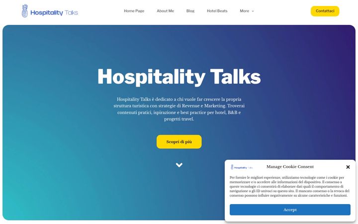 Screenshot of hospitalitytalks.it