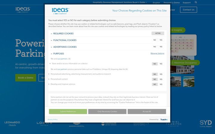 Screenshot of hospitalitytechhub.com