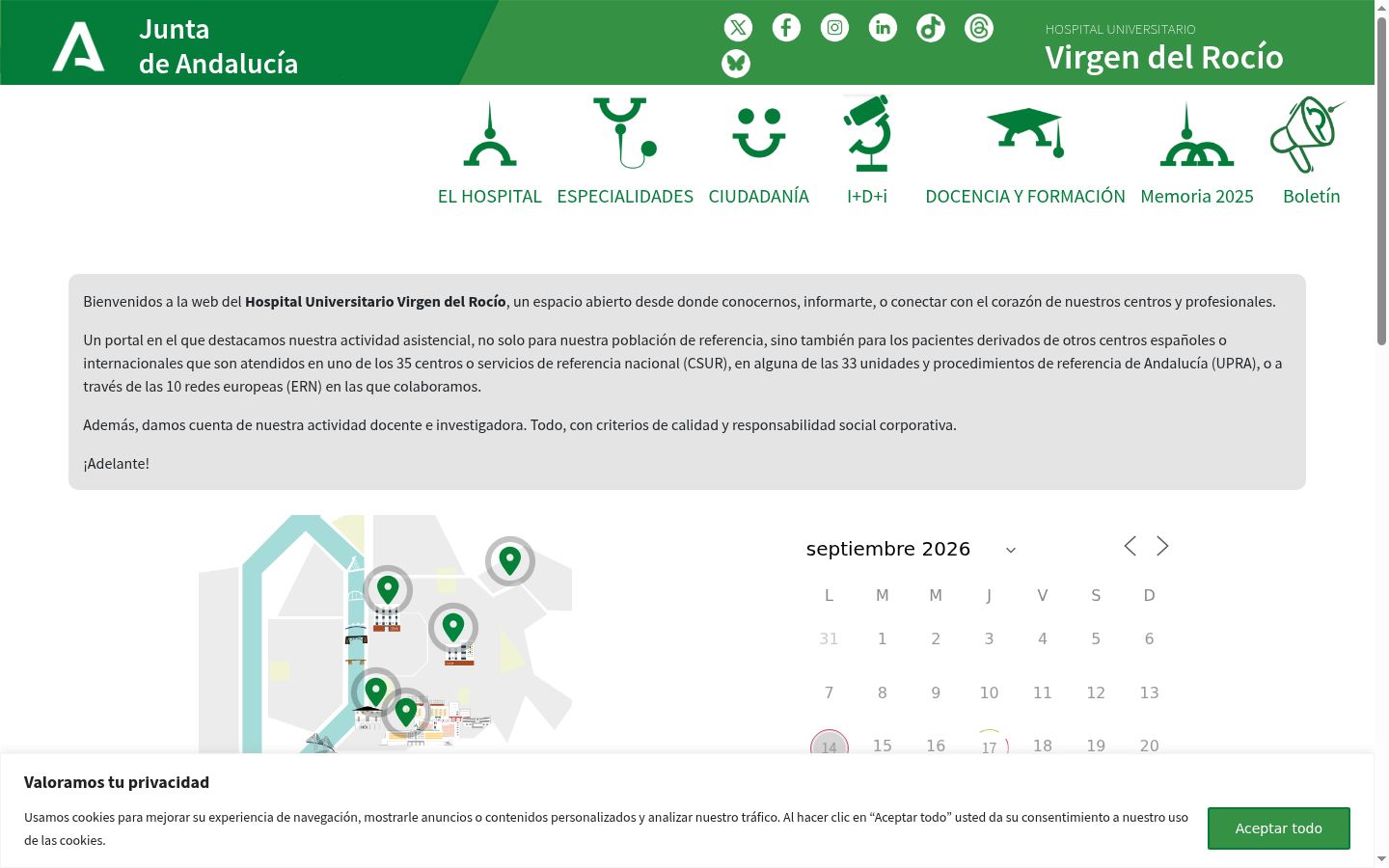 Screenshot van de toestemmingsbanner zoals getoond vóór enige interactie