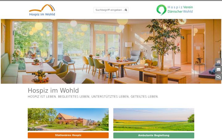 Screenshot of hospiz-im-wohld.de