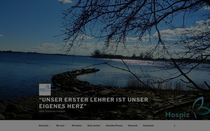 Screenshot of hospiz-mainspitze.de