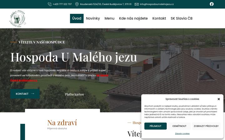 Screenshot of hospodaumalehojezu.cz