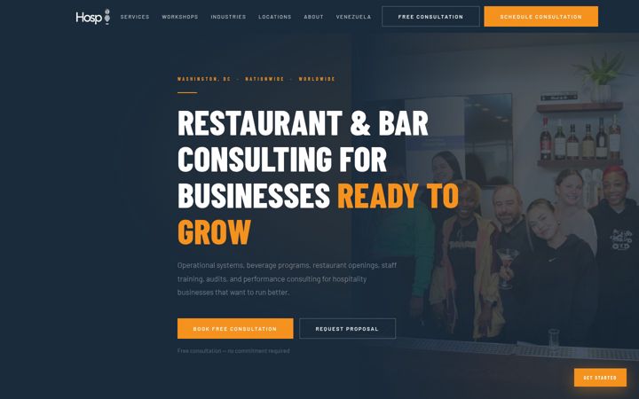Screenshot of hosppoint.com