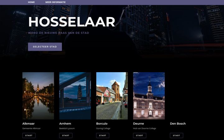 Screenshot of hosselaar.com