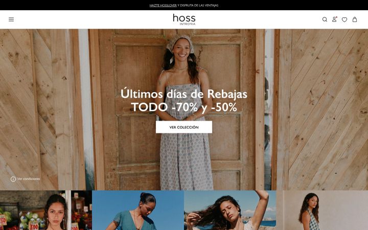 Screenshot of hossintropia.com