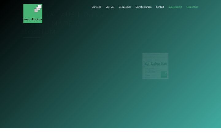 Screenshot of host-bochum.de