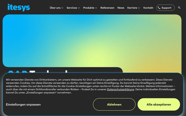 Screenshot of host-sol.com