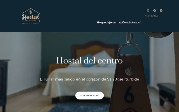 Screenshot of hostaliturbide.com