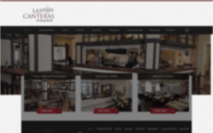 Screenshot of hostalrestaurantelascanteras.com