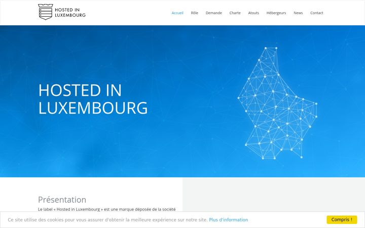 Screenshot of hosted-in-luxembourg.lu
