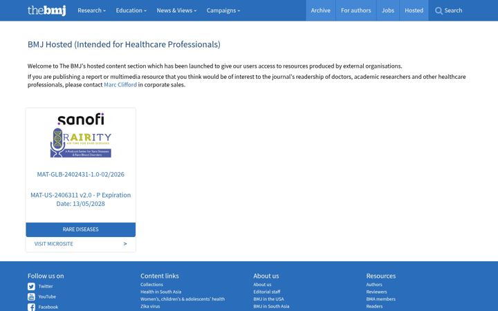 Screenshot of hosted.bmj.com