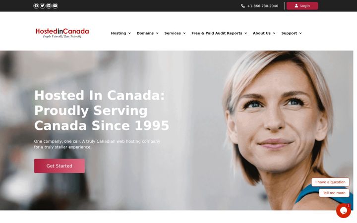 Képernyőkép: hostedincanada.com