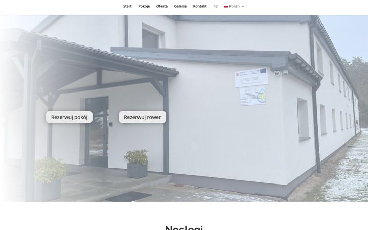 Screenshot of hostel-goleniow.pl