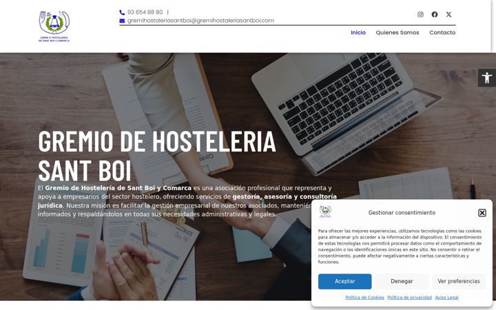 Screenshot of hosteleriast.es
