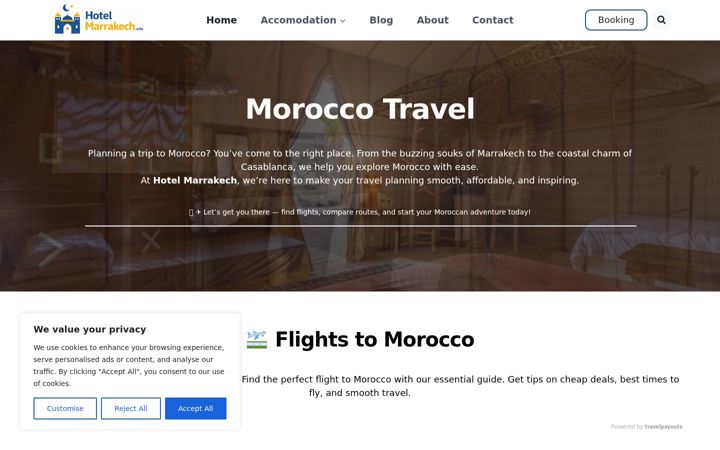 Screenshot of hostelmarrakech.site
