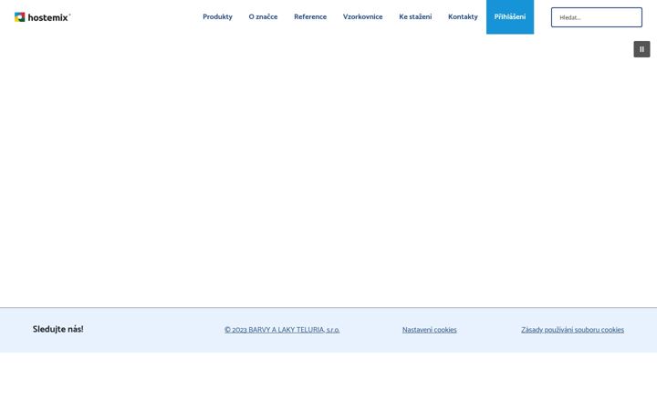 Screenshot of hostemix.cz