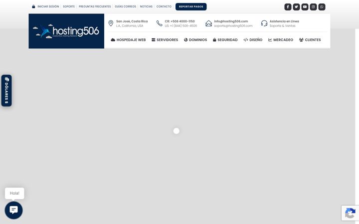 Screenshot of hosting506.com