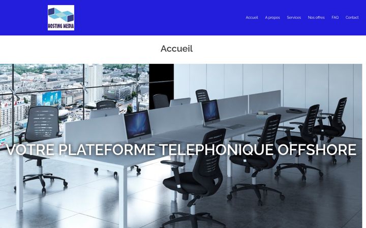 Screenshot of hostingmedia.fr