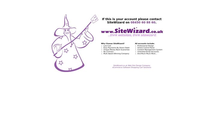 Screenshot of hostingwizard.co.uk