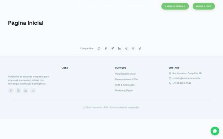 Screenshot of hostmoon.com.br